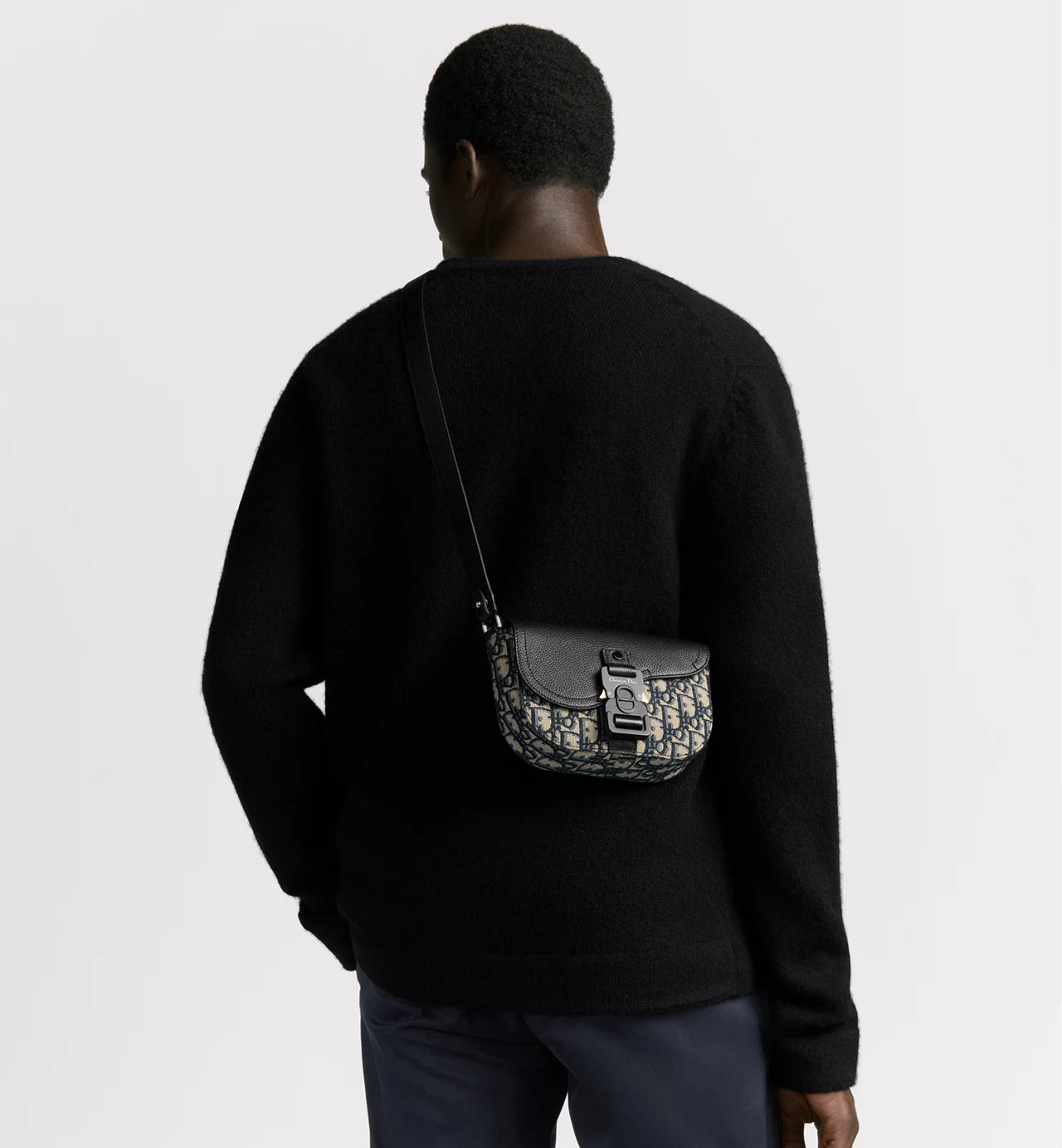 Mini Saddle Messenger Bag with Flap