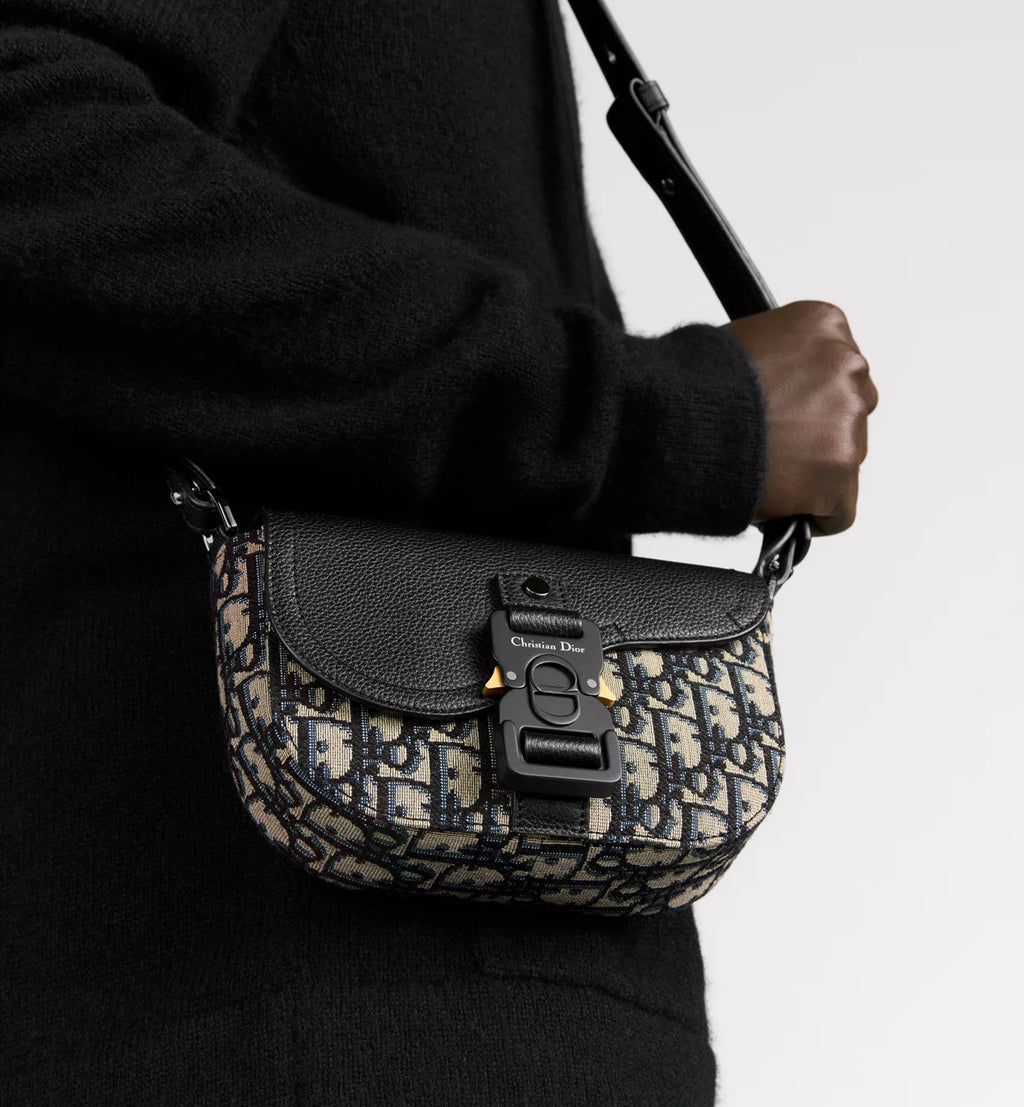 Mini Saddle Messenger Bag with Flap